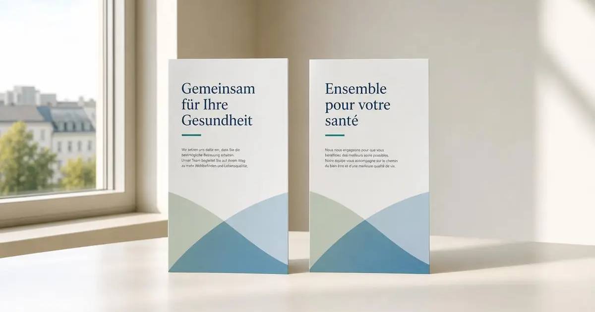 Mehrsprachigkeit in der Schweiz – Praxiswebsite und Patientenanfragen